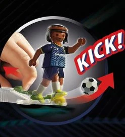 Bedste salg 🎉 Playmobil Sports & Action - Soccer Stadium - 71120 - 63 Dele ✨ -Billig legetoej butik TD405 3
