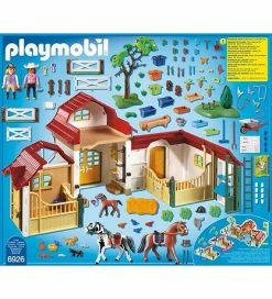 Budget 🤩 Playmobil Country - Horse Farm - 6926 - 358 Dele 💯 -Billig legetoej butik TD410 2