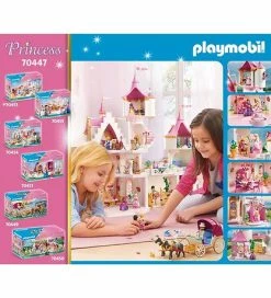 Engros 🤩 Playmobil Princess - Stort Prinsesseslot - 70447 - 644 Dele 😍 -Billig legetoej butik TD418 2