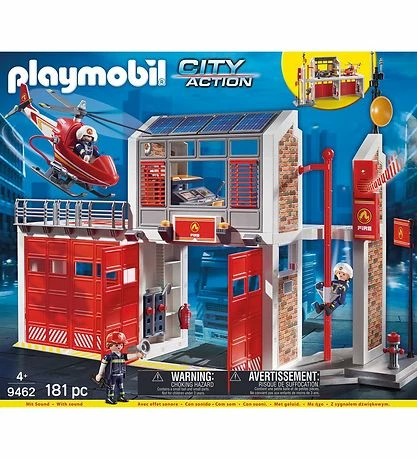 Rabat 🎉 Playmobil City Action - Stor Brandstation - 94627 - 181 Dele ⭐ 2 Rabat 🎉 Playmobil City Action - Stor Brandstation - 94627 - 181 Dele ⭐ - Billede 2